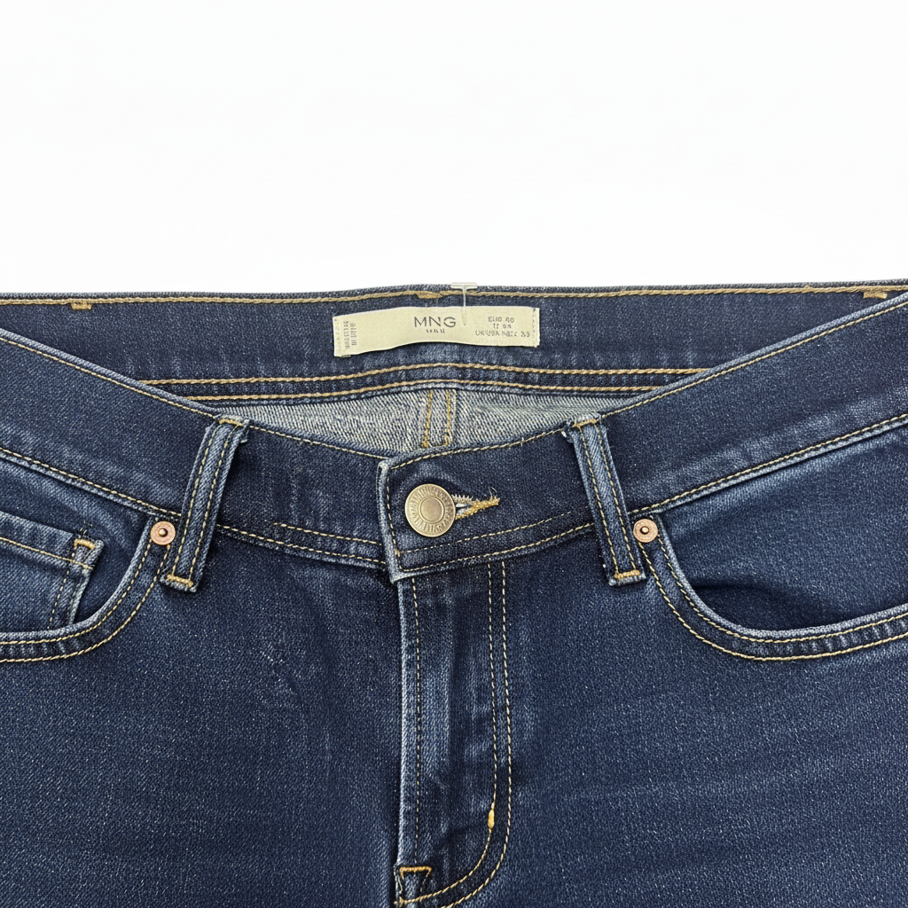 Mango Man Slim Fit Jan Dark Blue Denim Jeans