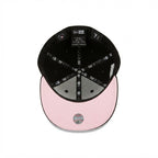 New Era Black Washington Nationals Floral Flat-Brim Cap