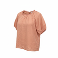 Temple of the Sun Floral Silk Wrap Blouse
