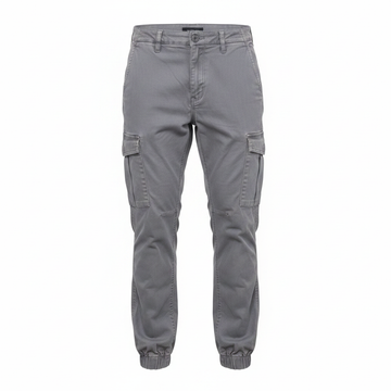 Amaci & Sons Men's Grey Cargo Jogger Pants - Size 31