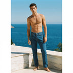 Levi's Levi's Indigo Blue Straight Leg Button Fly Jeans