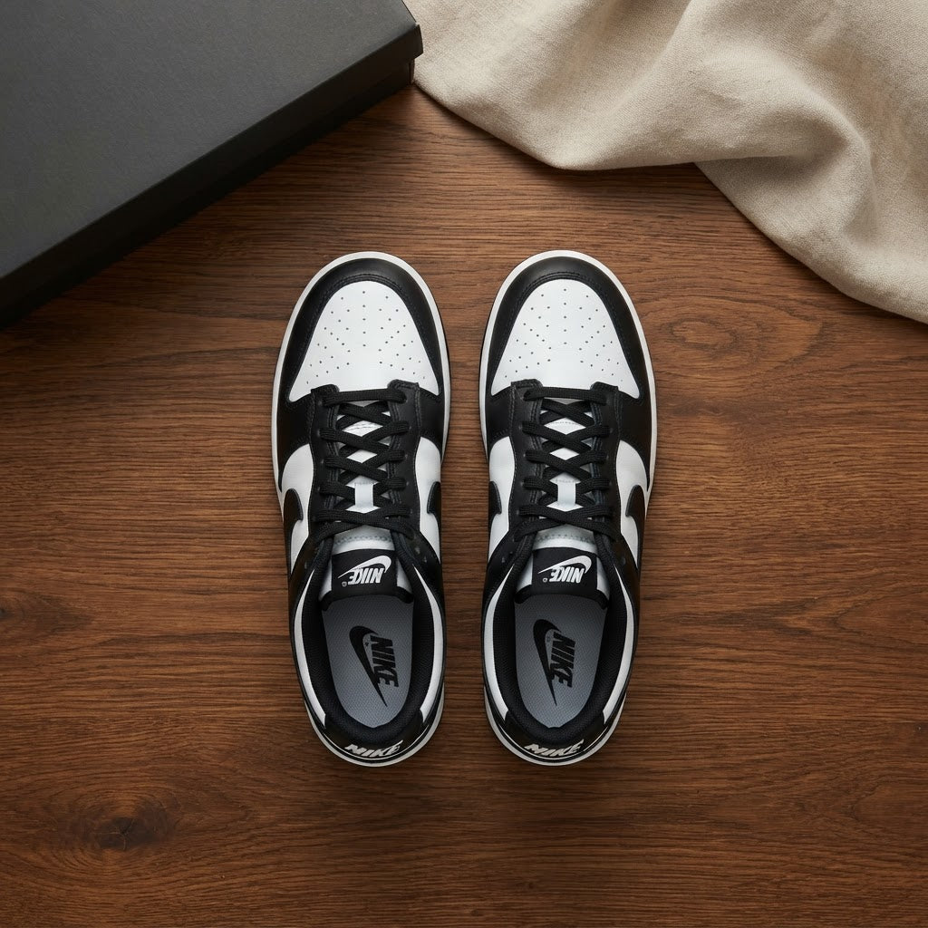 NIKE Nike Dunk Low Panda Black White Sneakers