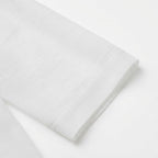 Women's White Lightweight Open-Front Duster Jacket