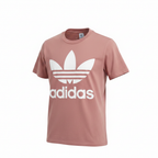 Adidas Trefoil Logo Men's T-Shirt in Salmon Pink