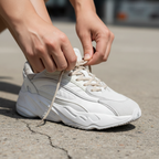 Adidas Women's Off-White Chunky Sneakers - Premium