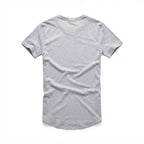 LIVERGY Men's Grey V-Neck Cotton Undershirt