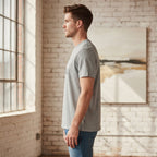 Calvin Klein Jeans Calvin Klein Jeans Heather Grey Graphic T