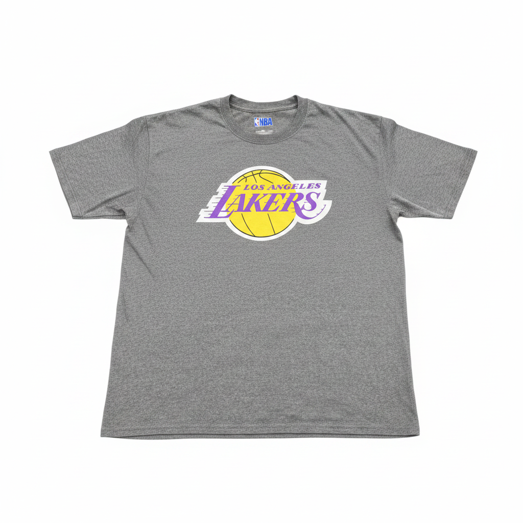 Women's NBA Los Angeles Lakers Grey Graphic T-Shirt