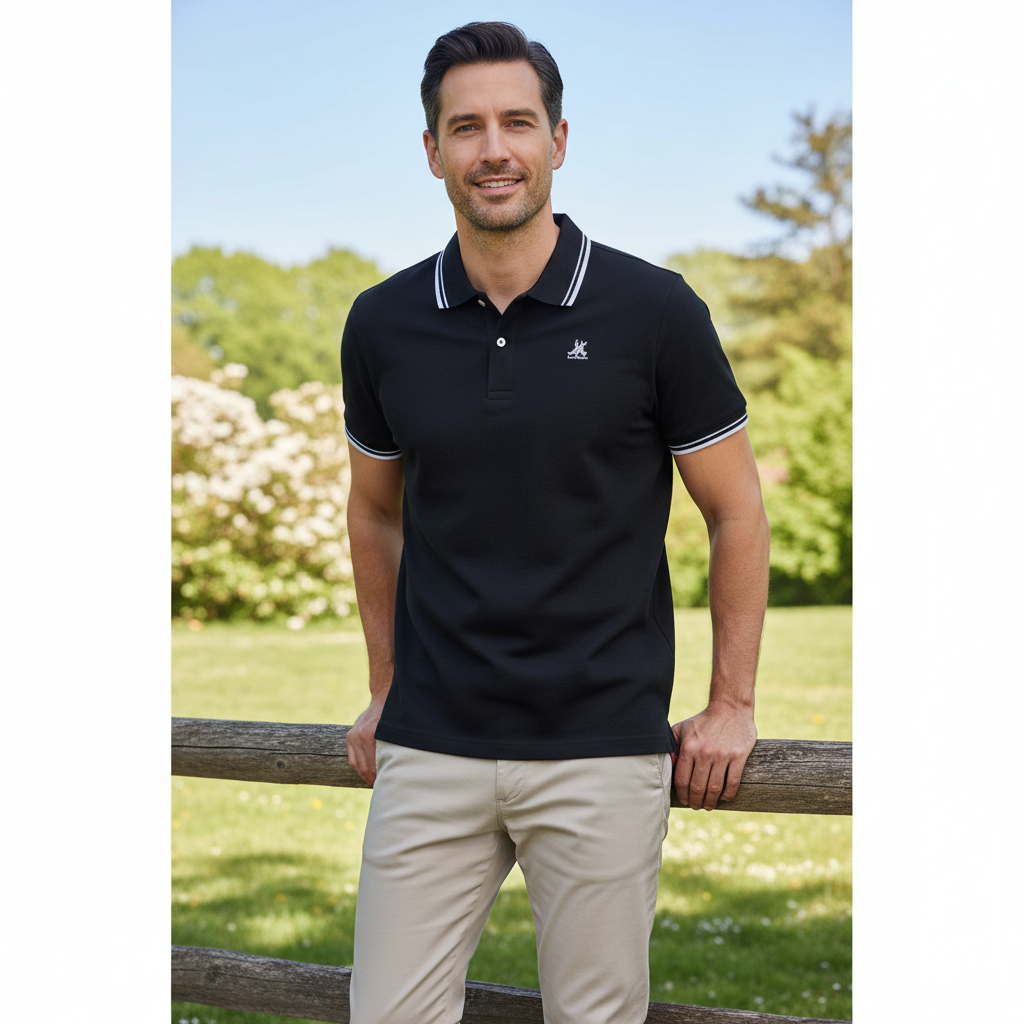 Esmara Women's Navy Blue Cotton Polo Shirt