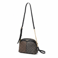 Chrisbella Women's Monogram Crossbody Bag - Gold Hardware