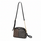 Chrisbella Women's Monogram Crossbody Bag - Gold Hardware