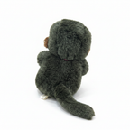 Premium Plush Monkey Toy with Pink Ribbon
