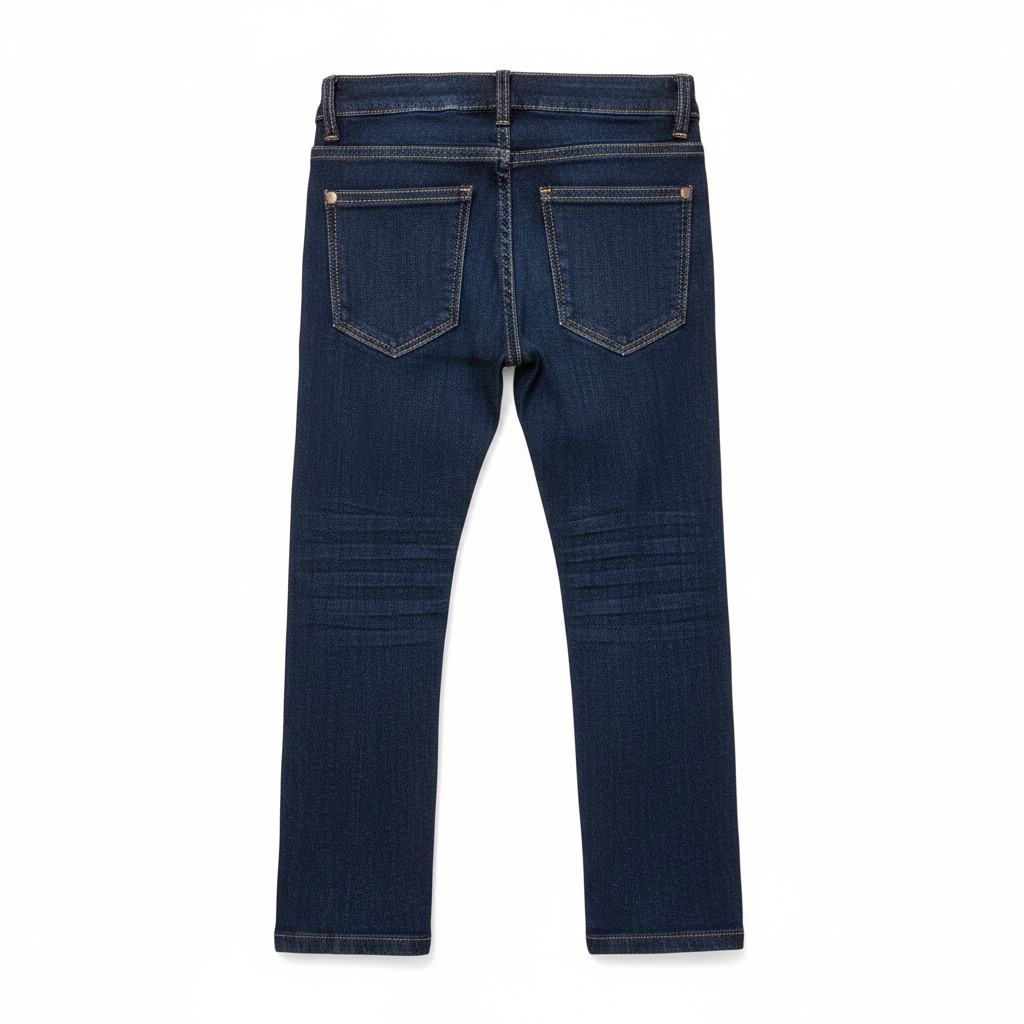 next Kids' Dark Blue Skinny Stretch Denim Jeans