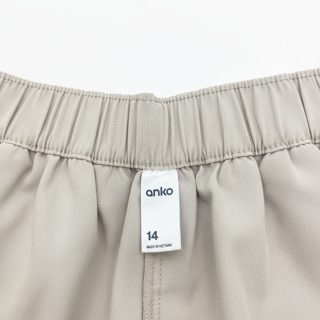 Anko Women's Beige Wide Leg Cargo Utility Pants
