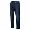 Women's Dark Blue Slim-Fit Straight-Leg Denim True Denim Jeans