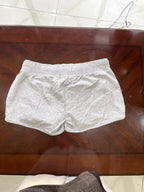 Light Heather Grey Drawstring Lounge Shorts