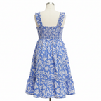 Anko Kids Purple Abstract Print Tiered Summer Dress Size 12