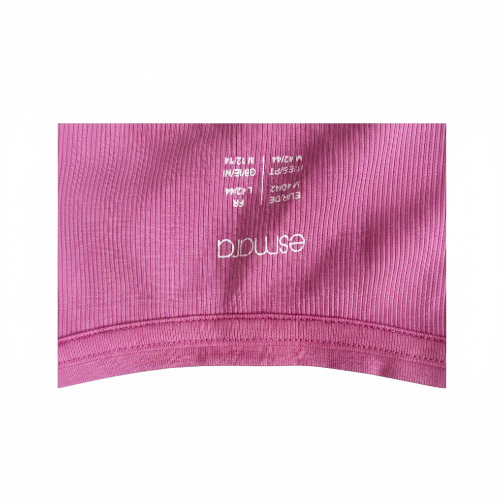 Women's Pink Ribbed Henley Tank Top