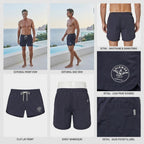 CHIEMSEE Navy Blue Sporty Drawstring Swim Shorts