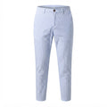 H&M L.O.G.G. Women's Blue and light blue Striped Tailored Tr