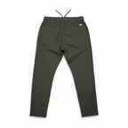 Six COLLECTION Men's Olive Green Drawstring Tapered Trousers