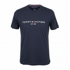 Tommy Hilfiger Men's Navy Organic Cotton Slim Fit T-Shirt