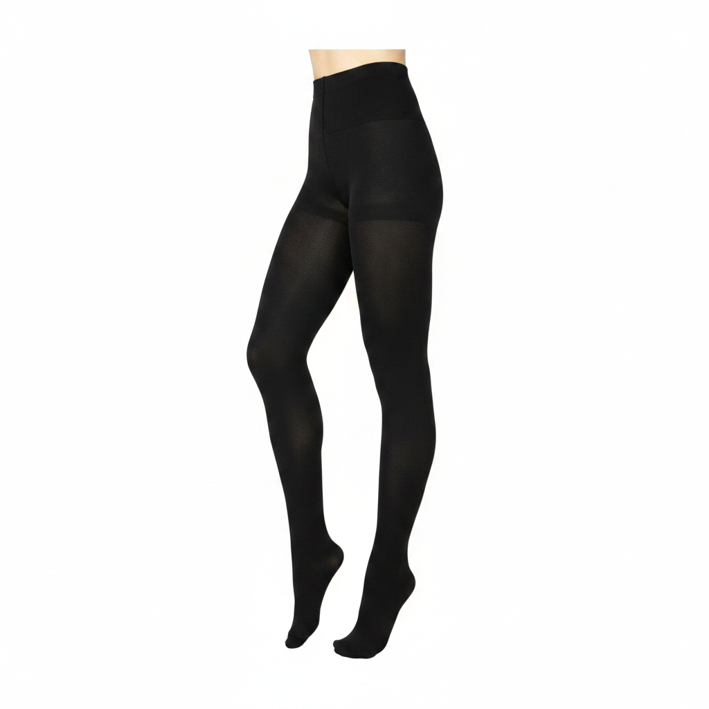 Esmara Women's Black 100 Denier Opaque Tights - Size L