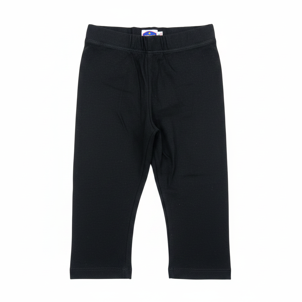 Smart Start Kids Black Cotton Leggings - New