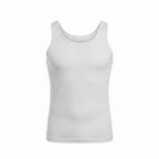 Men's Livergy White Cotton Vests 3-Pack