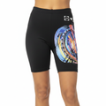 Esmara Women's Black Graphic Cycling Shorts - Size M