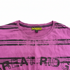 Kids Inside Magenta Graphic Adventure T-Shirt - Size S