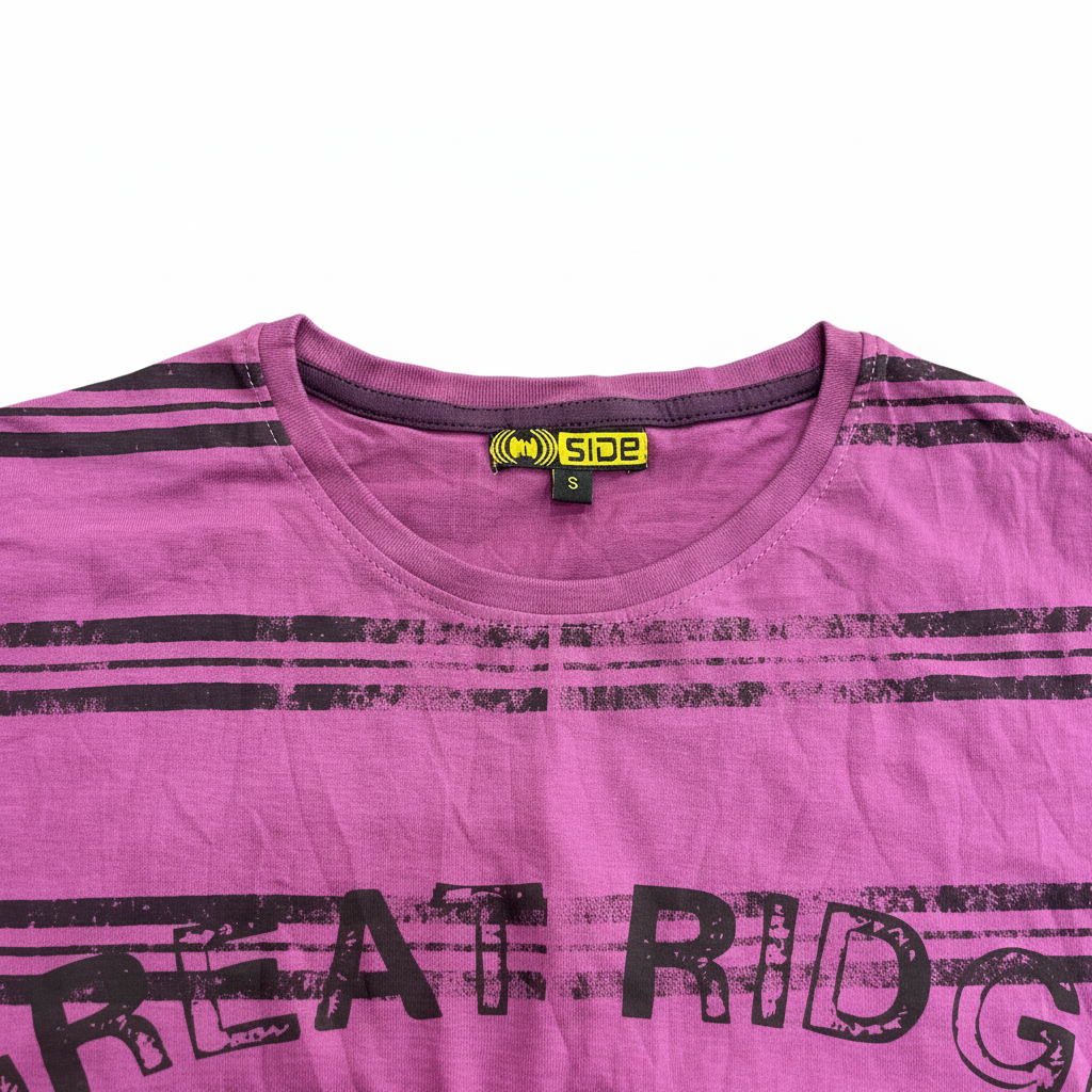 Kids Inside Magenta Graphic Adventure T-Shirt - Size S