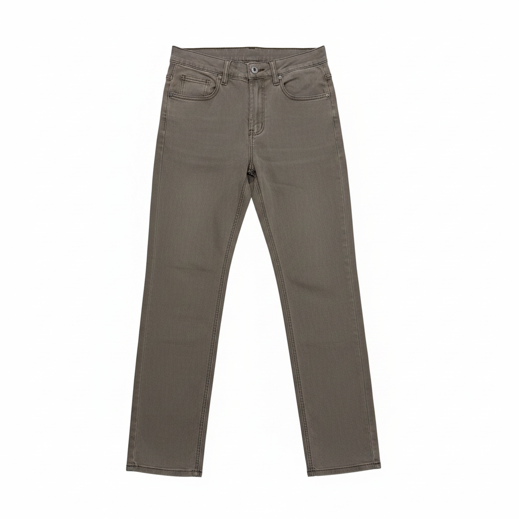 Max & Co. Brown Slim Fit Stretch Cotton Trousers Size 44