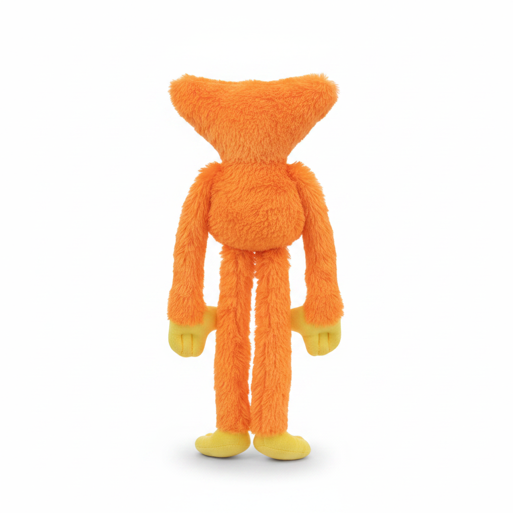 Orange Huggy Wuggy Poppy Playtime Plush Toy