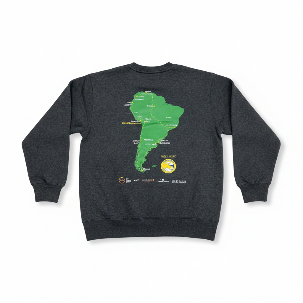 Active August 2024 Charcoal Grey Graphic Sweatshirt