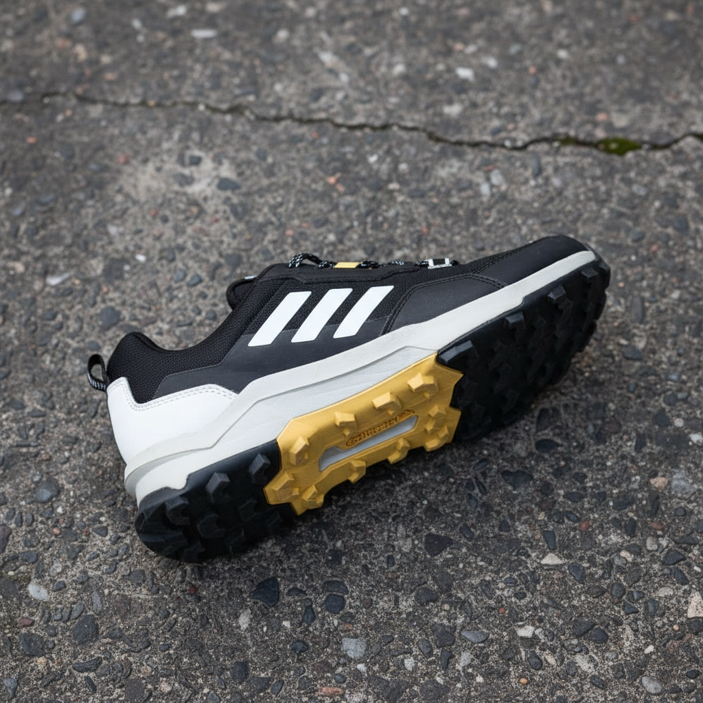 Adidas Terrex Men's Black & Yellow Trail Running Shoes