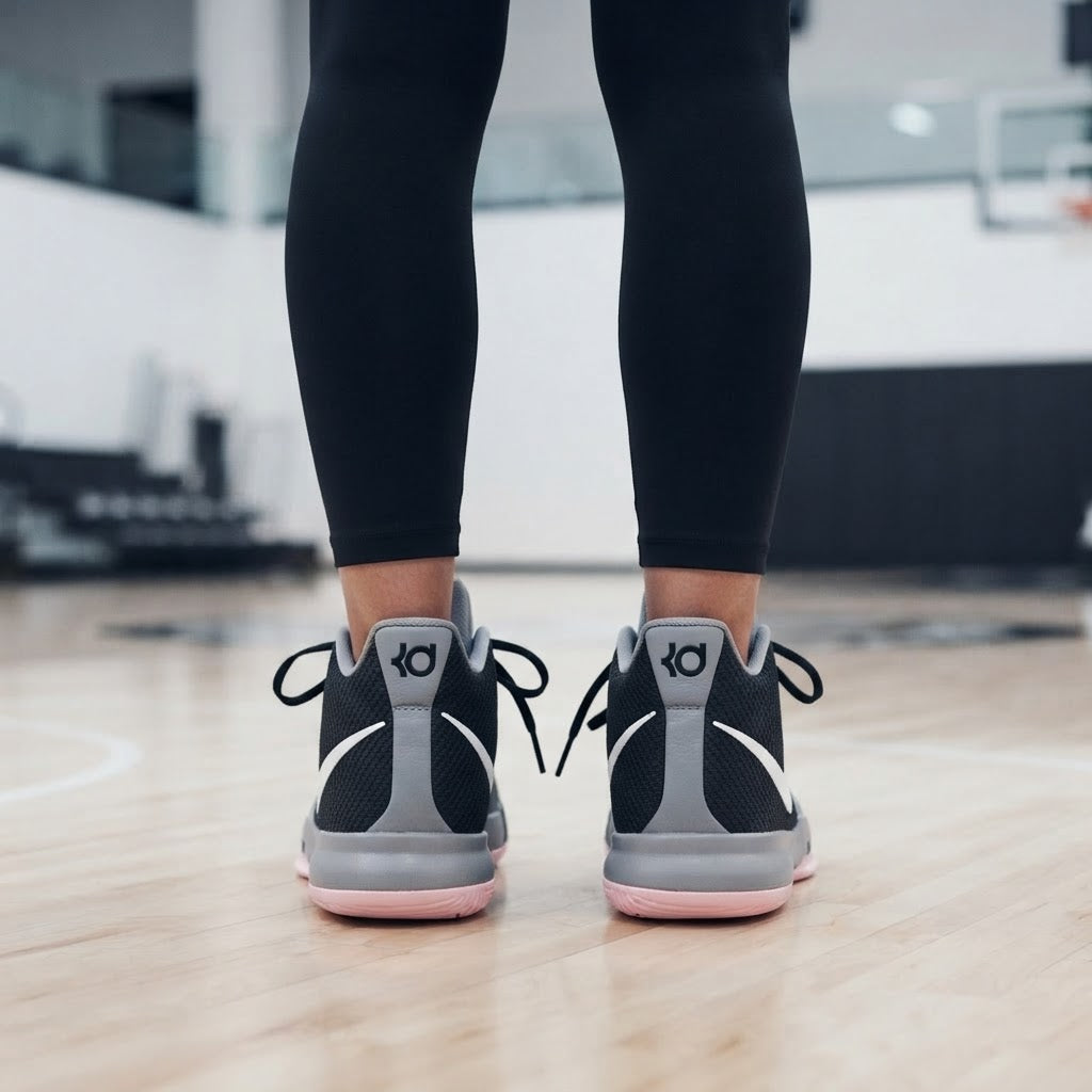 NIKE Nike Black & Pink High-Top Basketball Sneakers