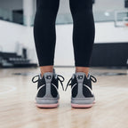 NIKE Nike Black & Pink High-Top Basketball Sneakers