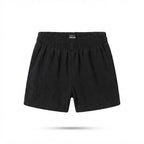 SHEIN Black Smocked Waist Infant Shorts