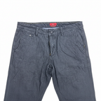 Men's s.Oliver Dark Grey Straight Leg Chino Trousers