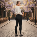 Esmara Women's Black Slim Fit Cotton Trousers NWT