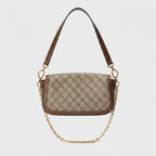 Gucci Gucci Horsebit 1955 Small GG Supreme & Leather Bag