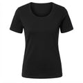 LIVERGY Men's Black Cotton Jersey Short Sleeve Undershirt