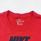 Nike Men's Red 'Just Do It' Graphic T-Shirt