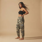 Adidas Originals Camo Ripstop Cargo Joggers with Three-Strip