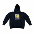 Black Rosie the Riveter We Can Do It Graphic Hoodie
