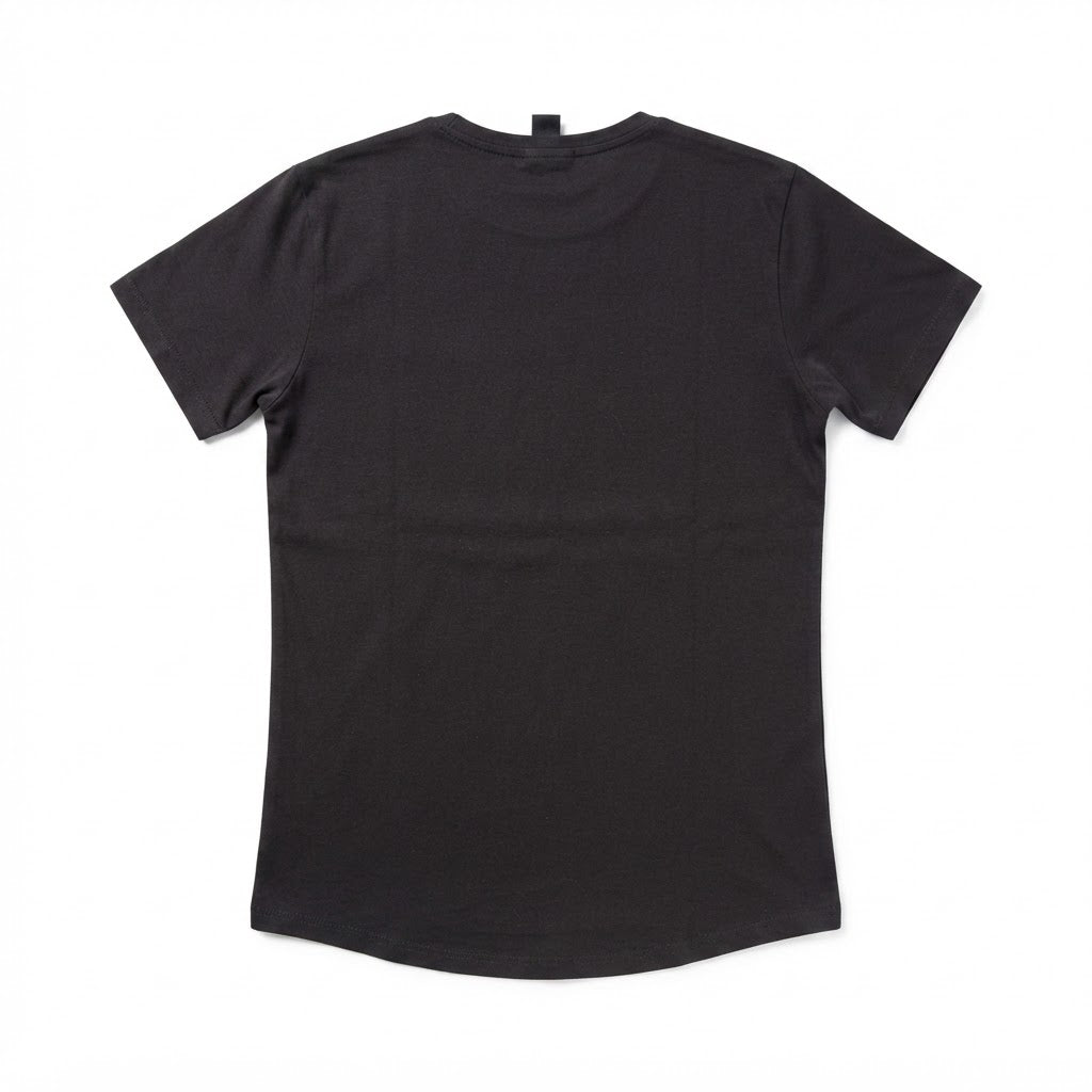 LIVERGY Men's Black Essential Round Neck Undershirt