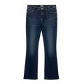 Max Women's Dark Blue Flare Leg Denim Jeans