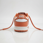 Nike Dunk Low Men's Sneakers - Orange and White