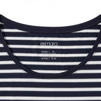 esmara Women's Navy and navy blue Striped Cotton Tank Top